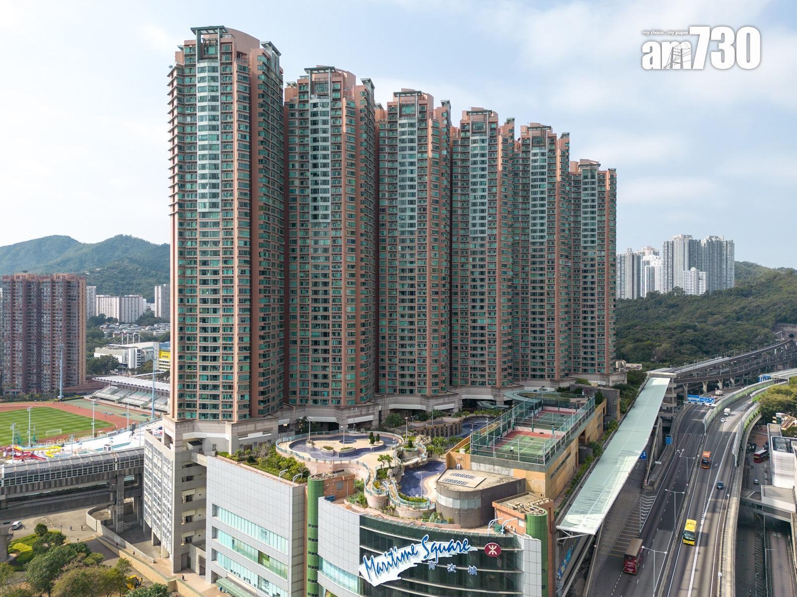 青衣盈翠半島兩房海景優質戶,獲區內客趁低吸納,成交價較上月同類平約2.5%。(資料圖片)