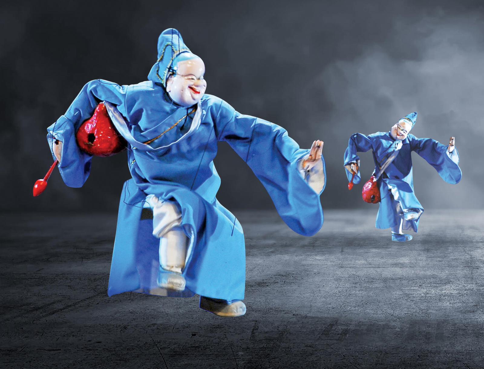 《小沙彌下山》劇照。