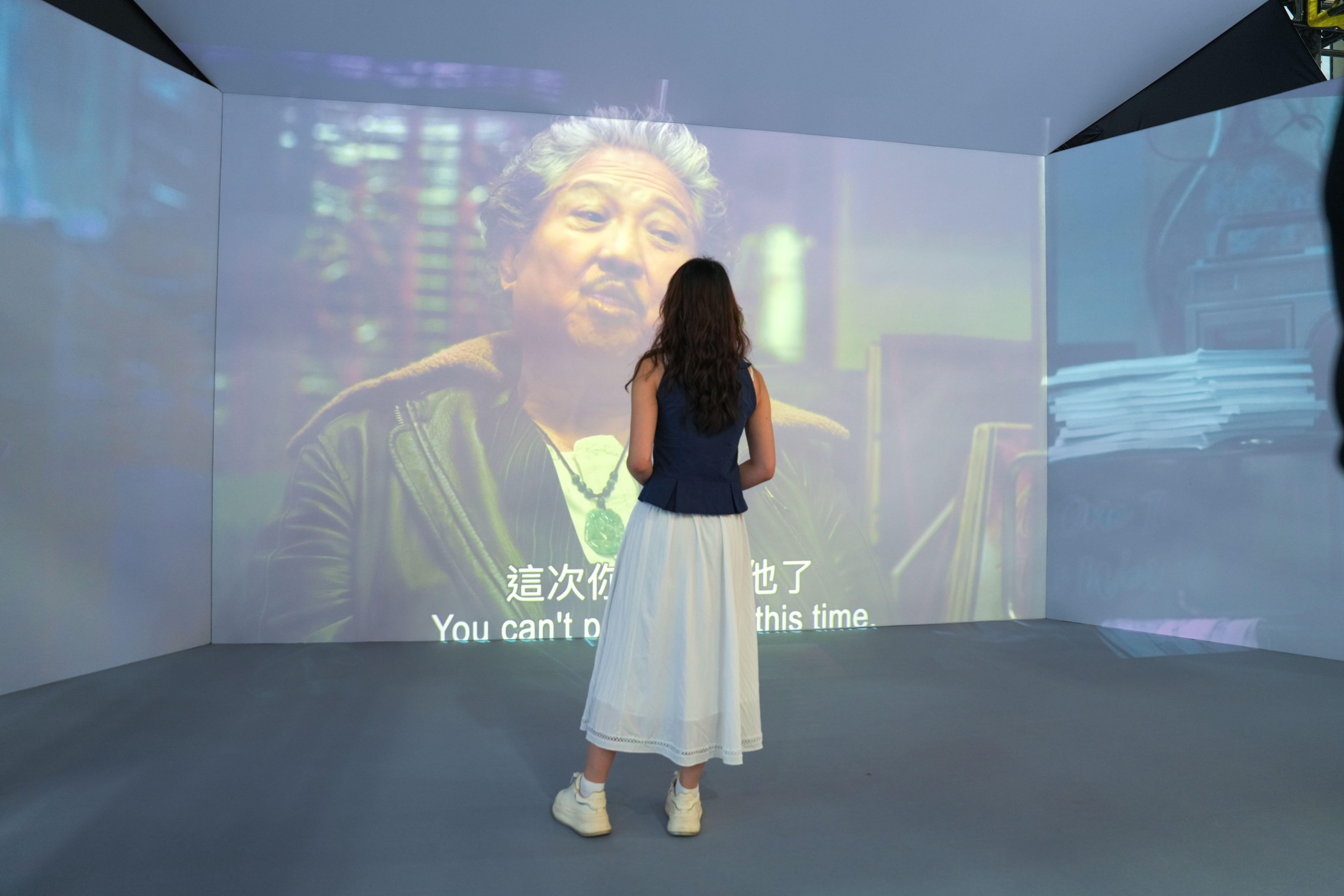 「創意角」經典作品投影