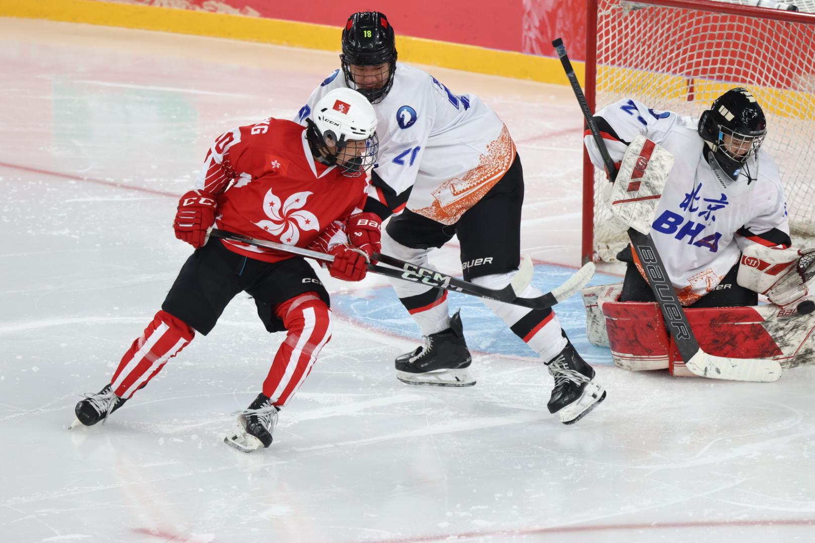 U16港隊先於小組賽先後以2:1擊敗北京冰協、5:0輕取哈爾濱及9:1大勝黑龍江;繼而在排位賽以6:0及5:1連贏吉林及齊齊哈爾;最後一仗面對實力最強的北京,則以0:4落敗,但仍摘下亞軍,綜合測試名次後,確認獲得賽事的第2名,成績斐然。