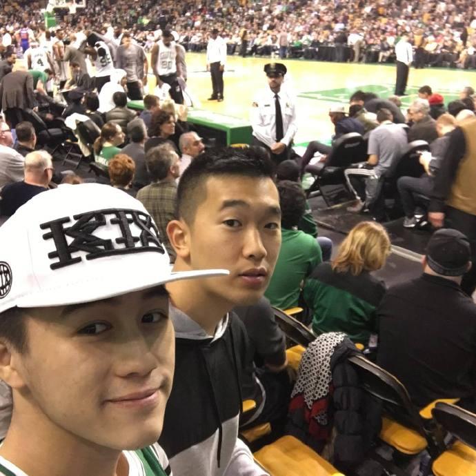 何猷君在IG分享成為NBA凱爾特人隊股東。