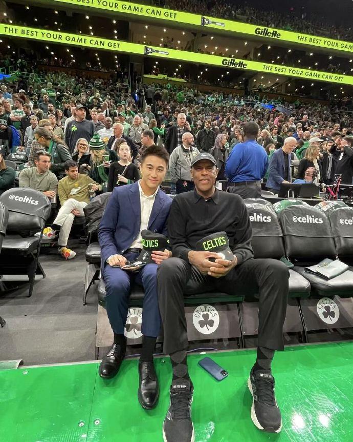 何猷君在IG分享成為NBA凱爾特人隊股東。