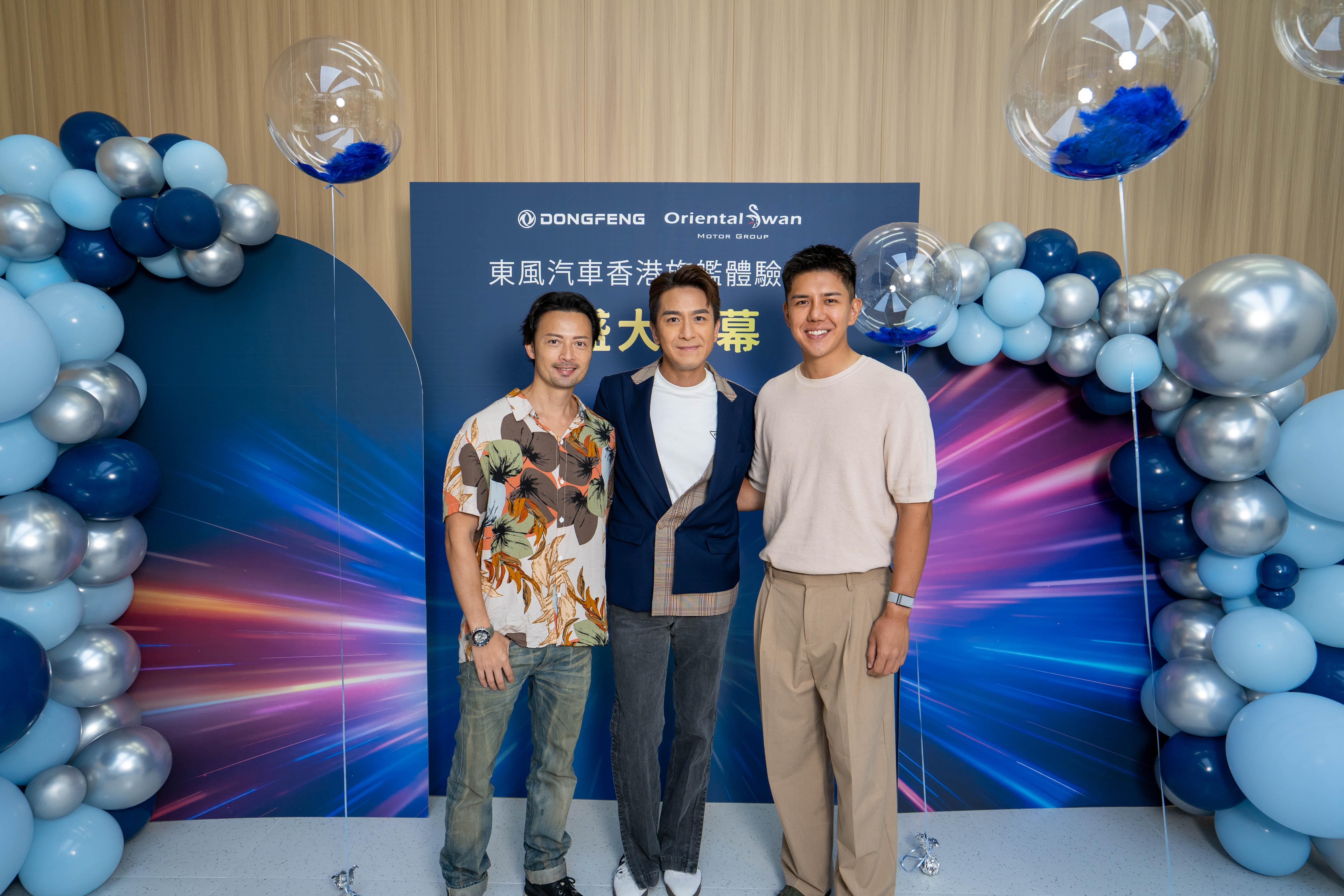 早前Ronny與視帝馬國明一同出席車行開幕活動,同場還有胡㻗。