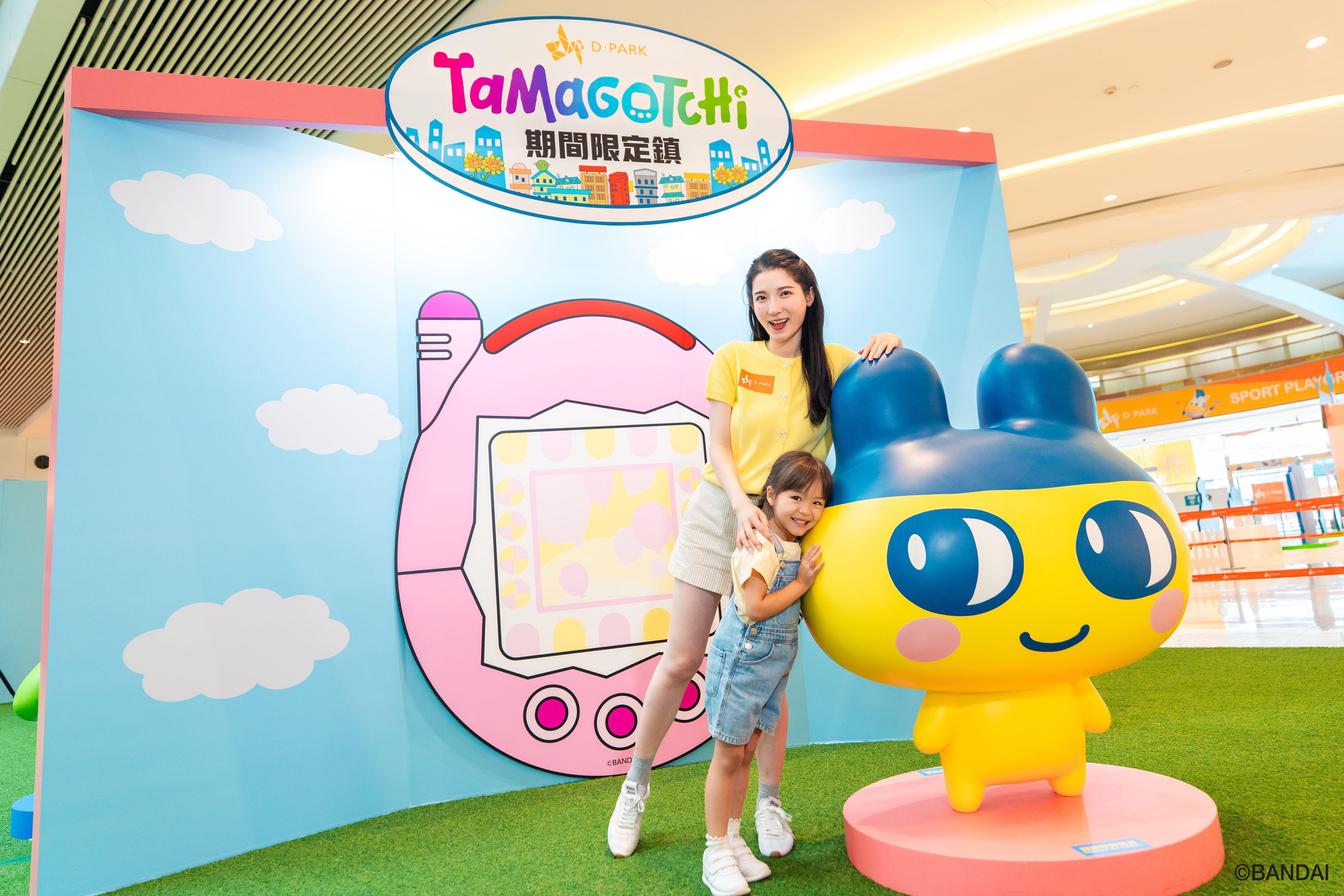 多個 Tamagotchi 人氣角色打卡位