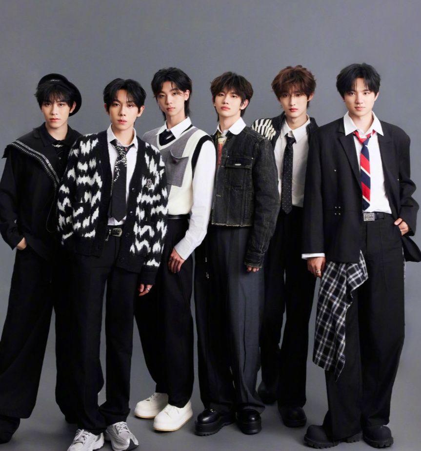 奔赴少年CIIU成員平均身高達183cm。