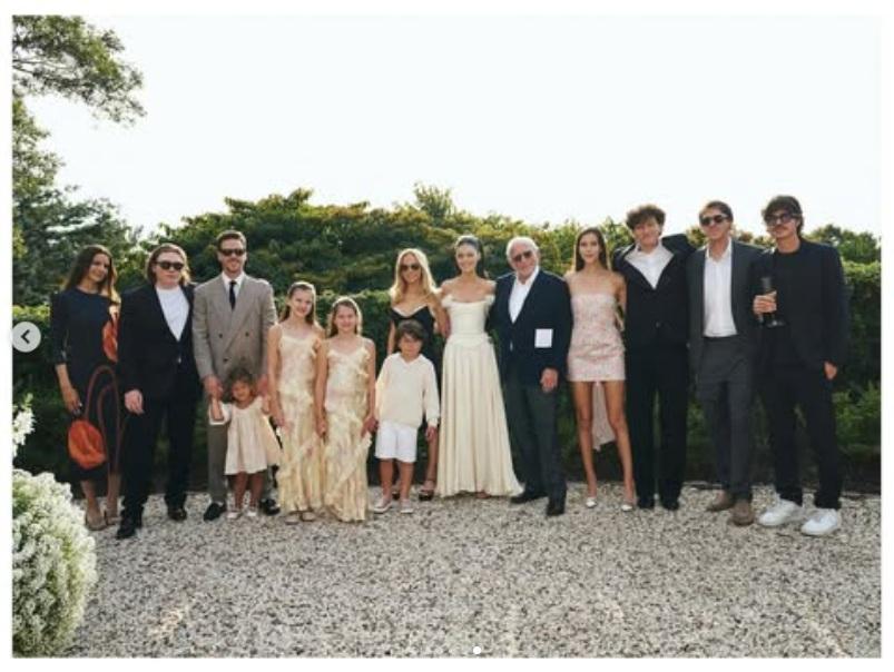 Nelson Peltz的家庭成員,差不多全員出席。