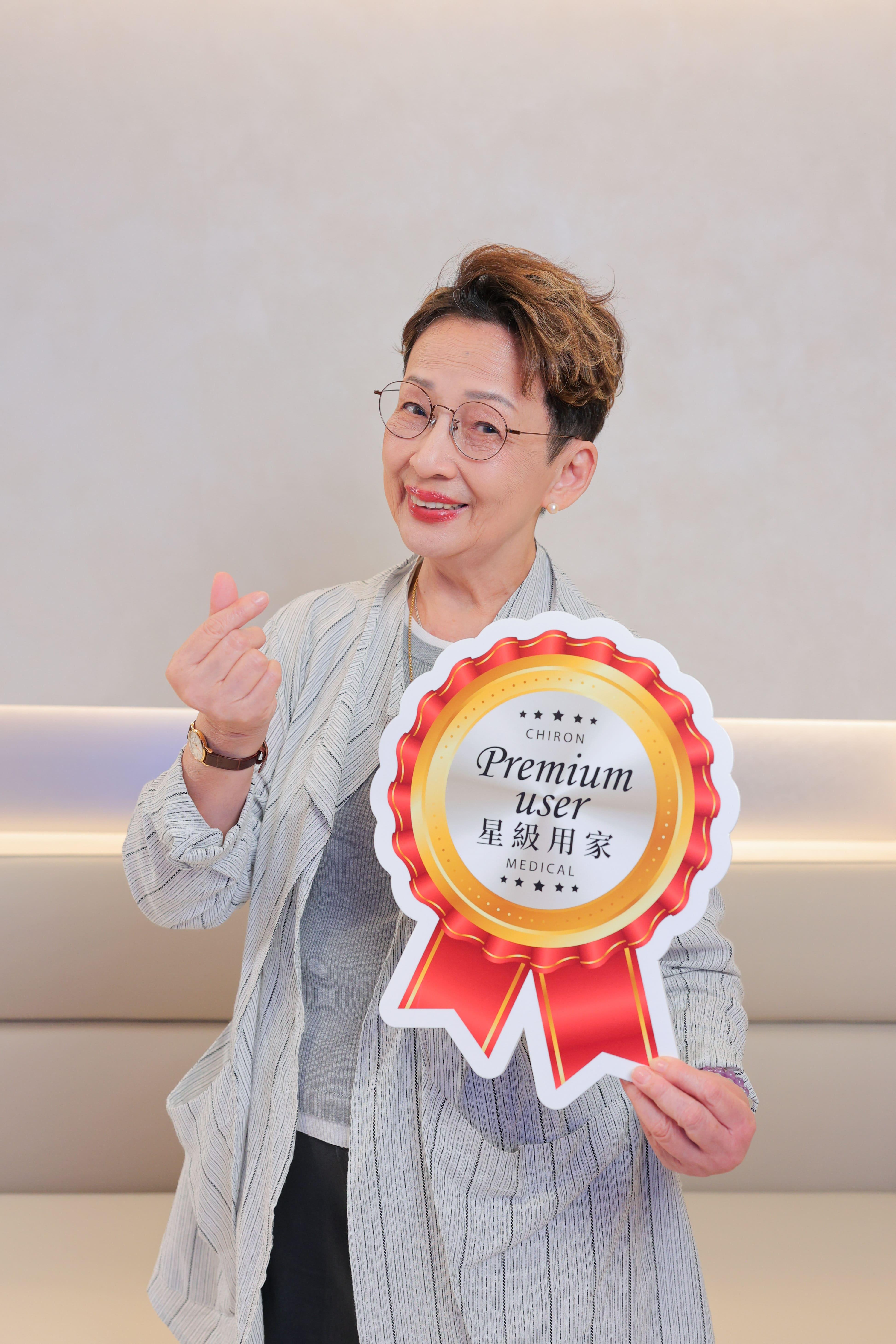 波姐籲大眾愛惜自己,及早檢查身體。