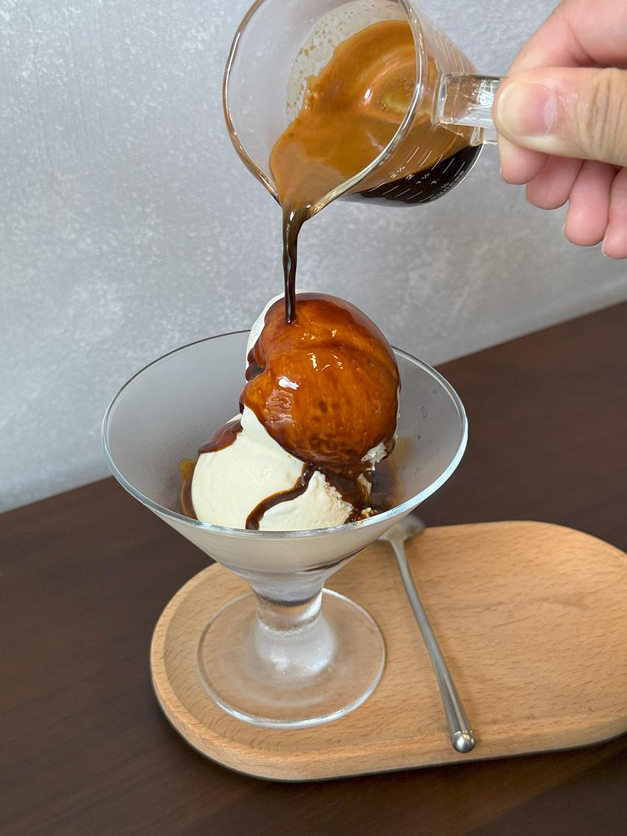 自製雪糕的affogato