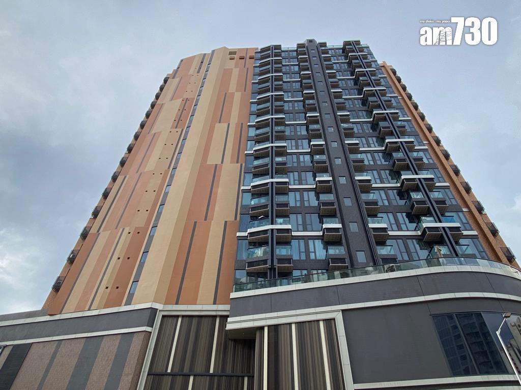 青衣單幢半新盤薈藍,由宏安地產發展,全盤提供288伙小型迷你住宅單位。(資料圖片)