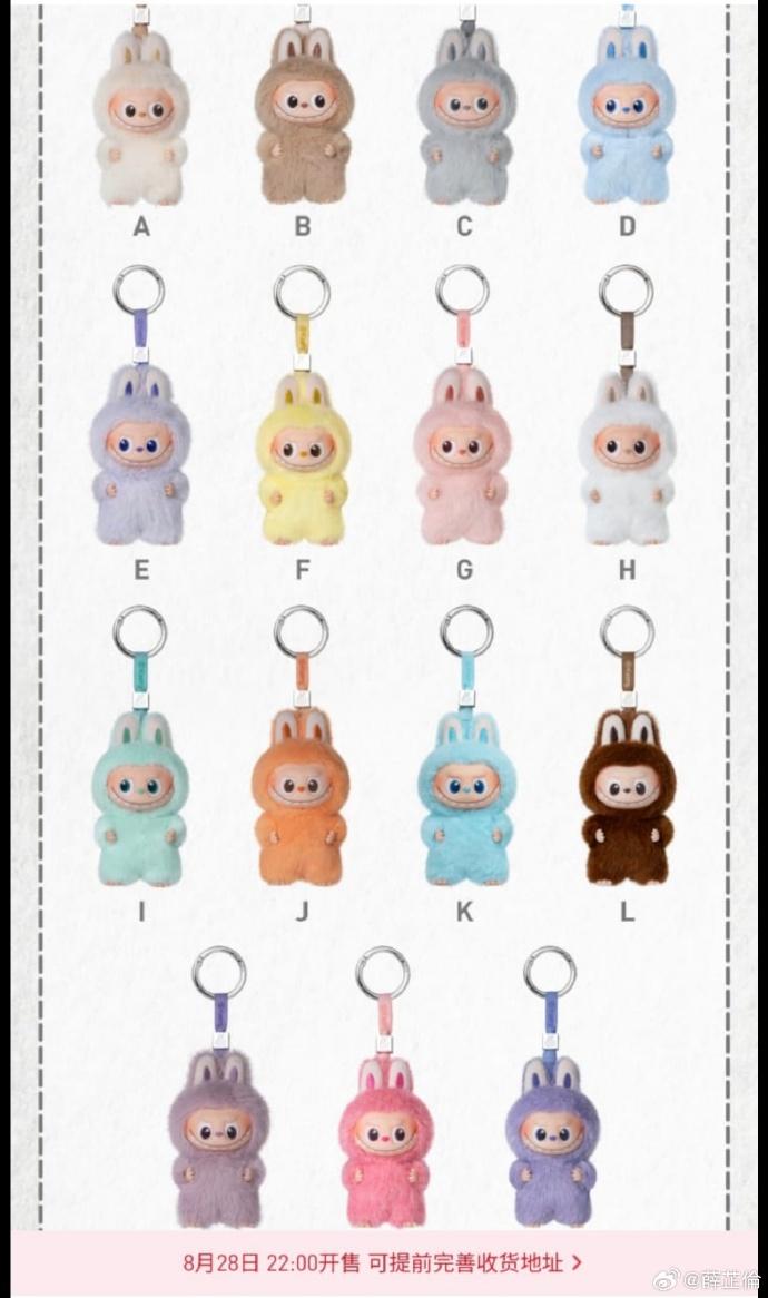 Mini Labubu盲盒系列「THE MONSTERS 心底密碼」