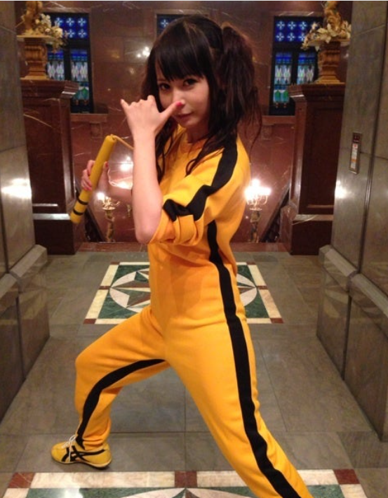 中川翔子出名是個香港迷,更是個小龍狂迷。