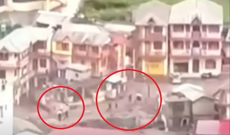 印度山洪暴發毀村4死100人失蹤 山泥湧至居民慌忙逃離(有片)