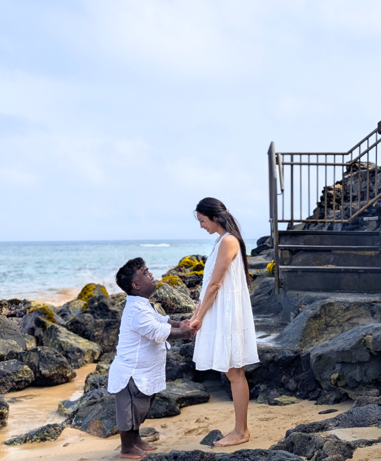 知名社群創作者安妮塔(Anita Wing Lee)與工程師提姆(Tim Muttoo)/IG