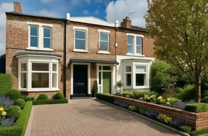 物業廣告照片,被指有問題。(互聯網)