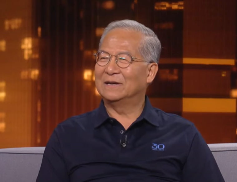 曾任天文台助理台長的香港氣象學會發言人梁榮武 (港台影片截圖)