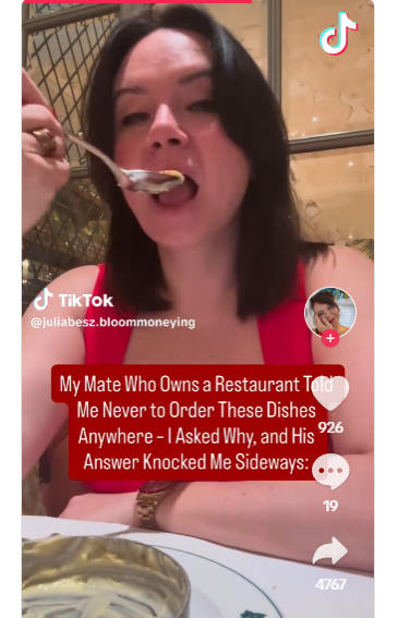 (@juliabesz.bloommoneying / TikTok)