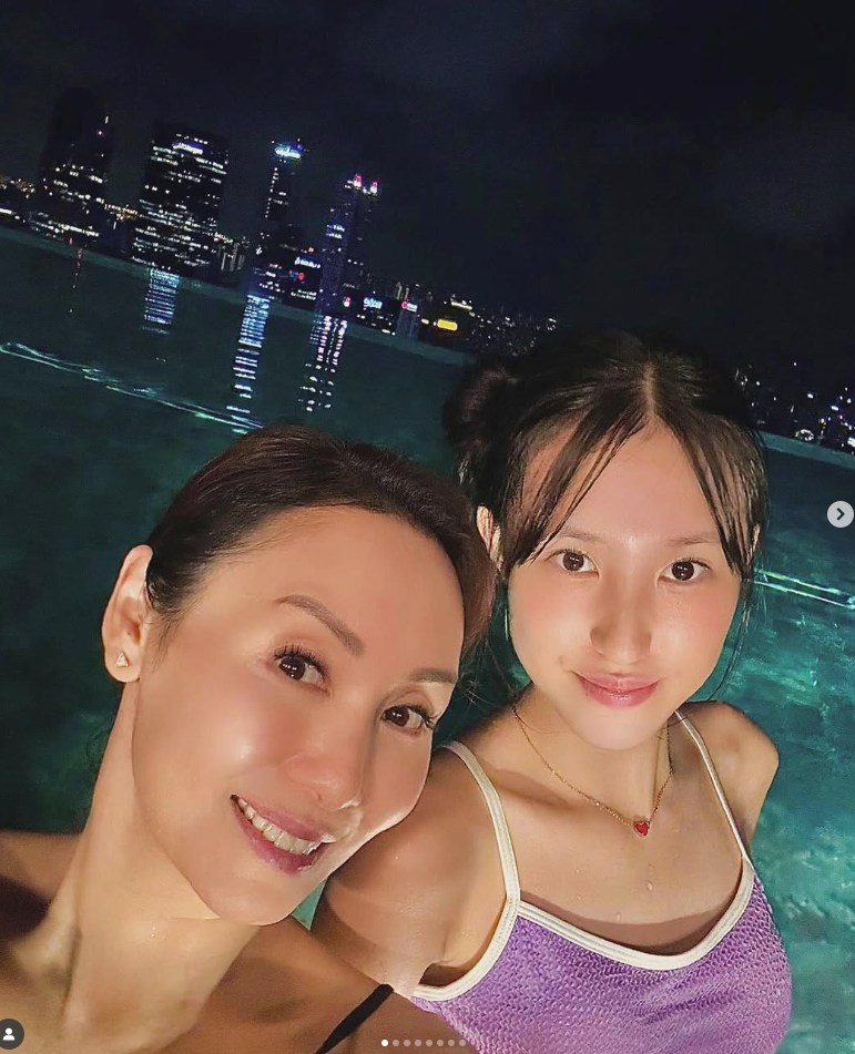 郭可盈與女兒林天若