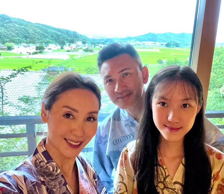 郭可盈、林文龍與女兒林天若