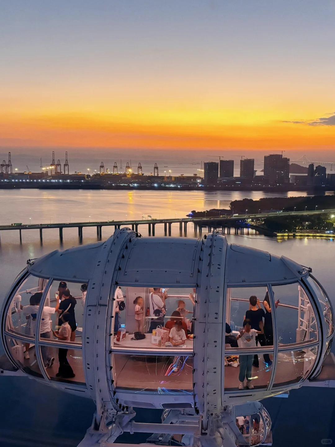 深圳歡樂港灣 灣區之光摩天輪(相片來源:小紅書)