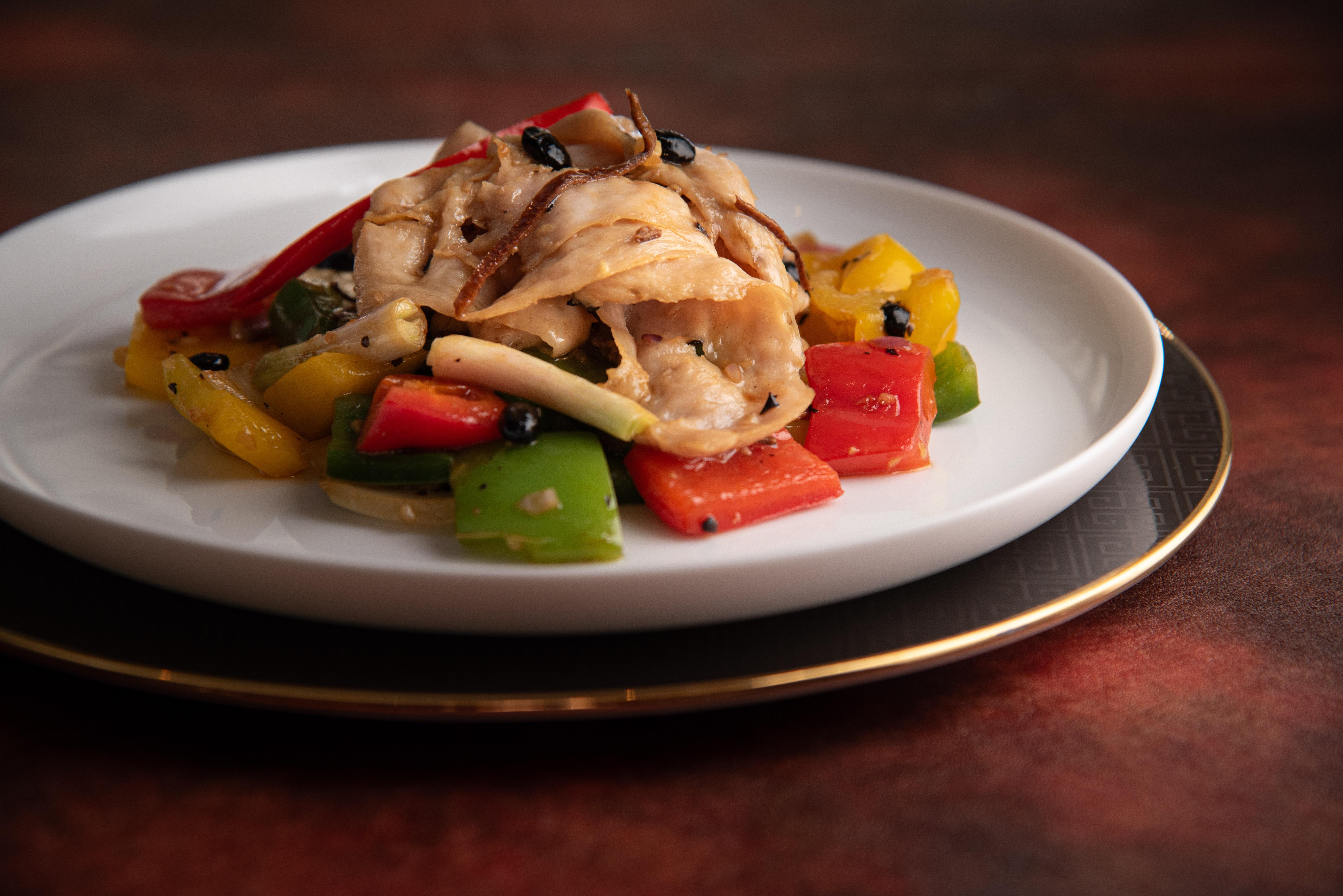 富哥招牌菜豉椒炒肚尖