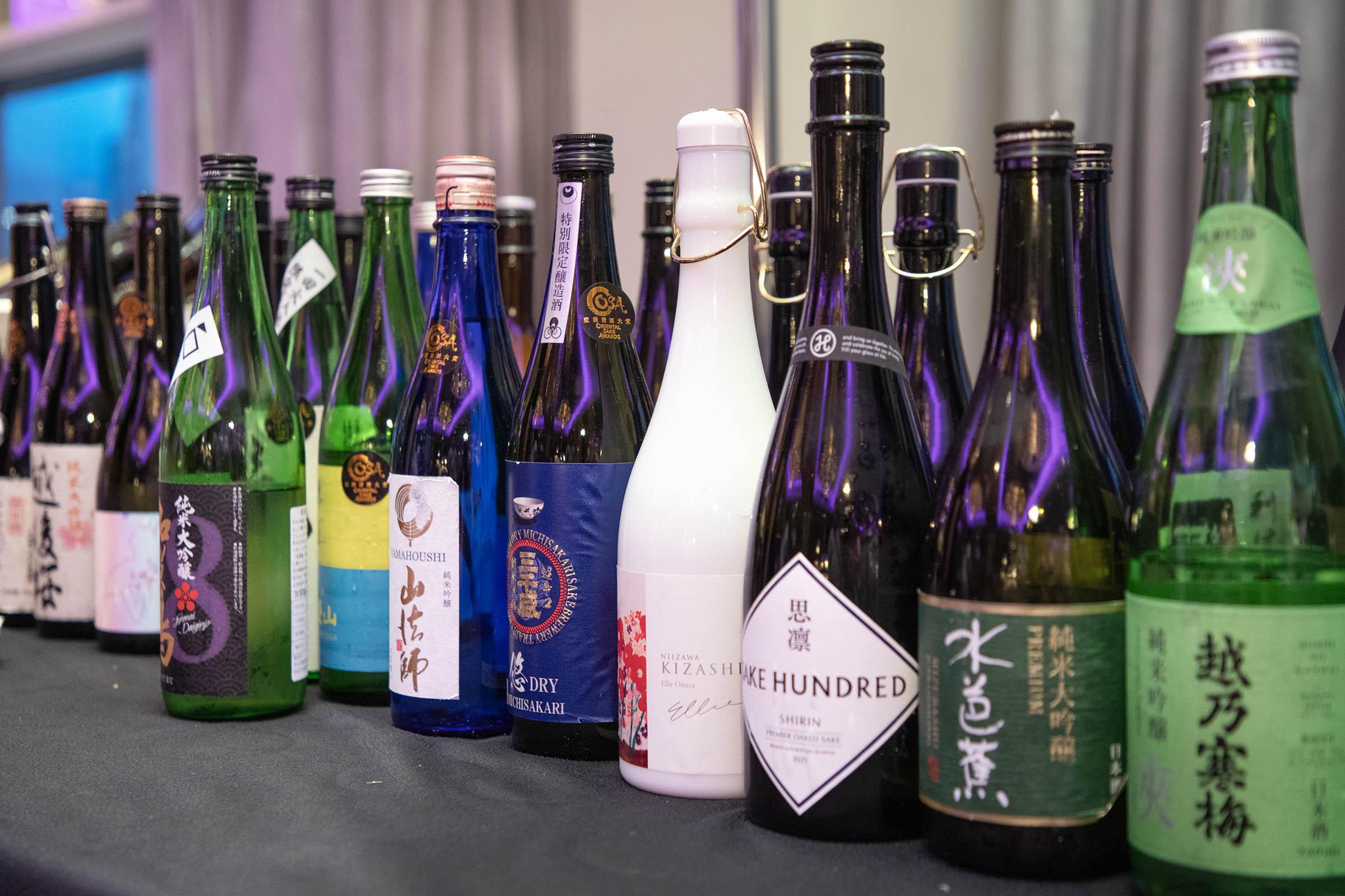 超過800款入圍參選清酒品鑑比賽 「亞洲清酒大賞 2025」的比賽級清酒及燒酎