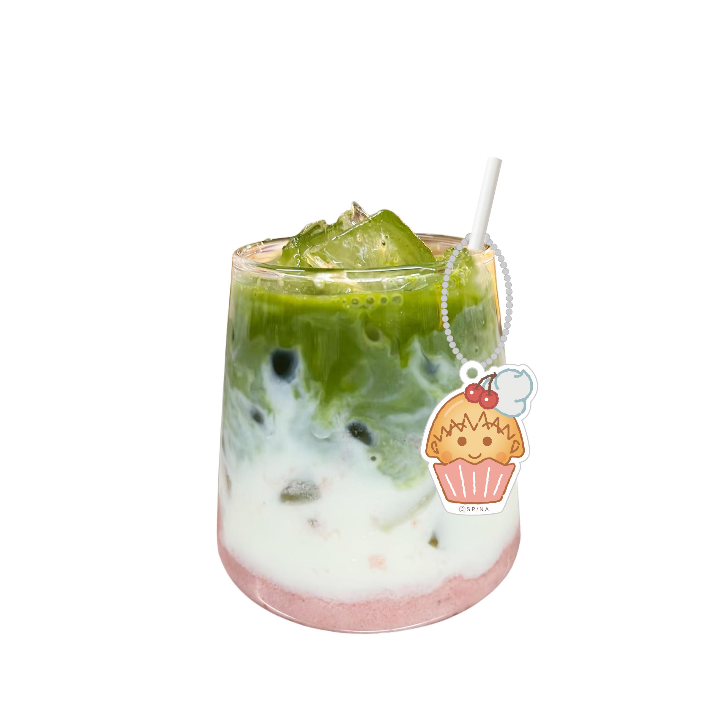 靜岡抹茶士多啤梨拿鐵(附吊飾) $69