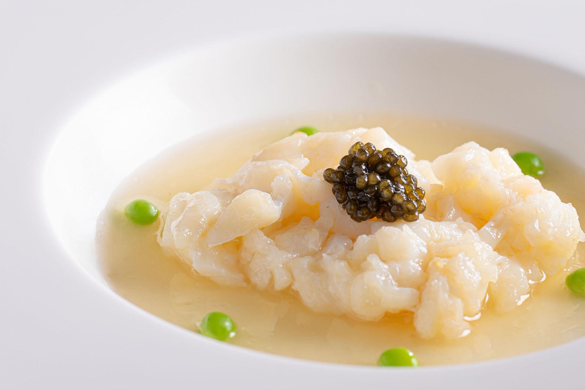 魚子醬蛋白龍蝦球