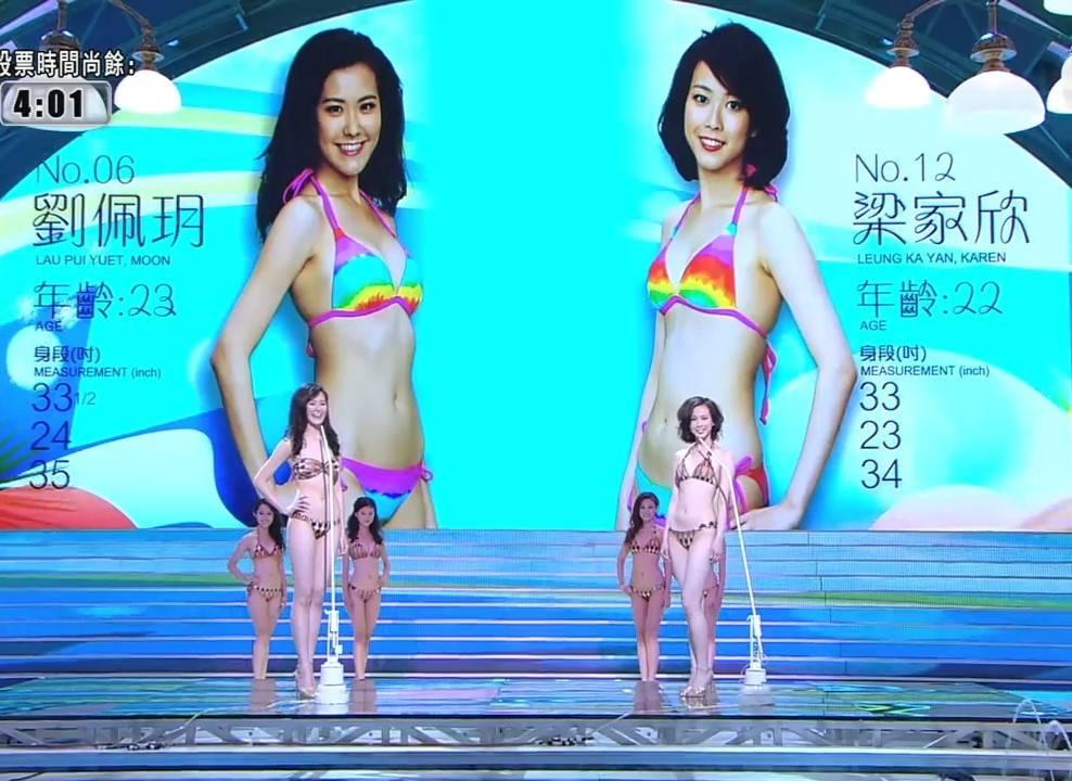 劉佩玥選《2013年度香港小姐競選》奪得季軍。