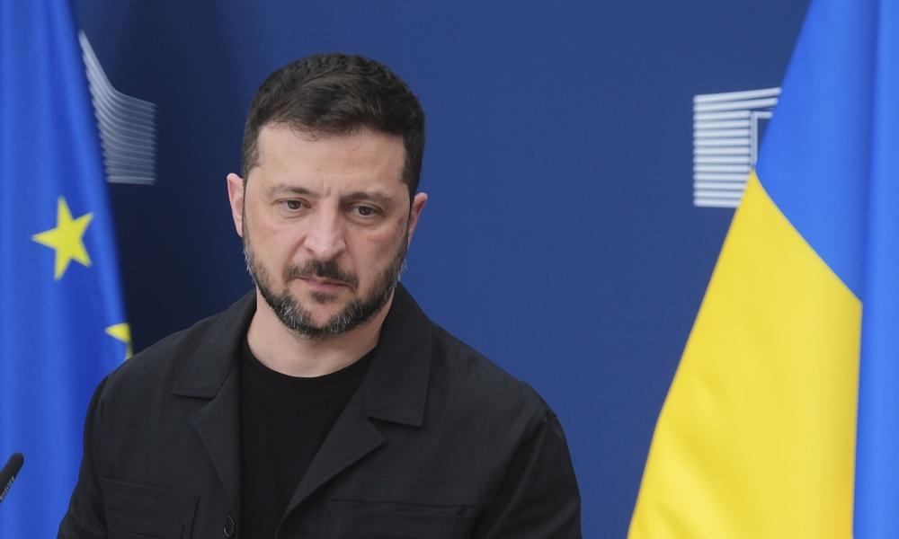 特普會,澤連斯基:歡迎美國提供類似北約的安全保障,形容是歷史性決定。(AP)