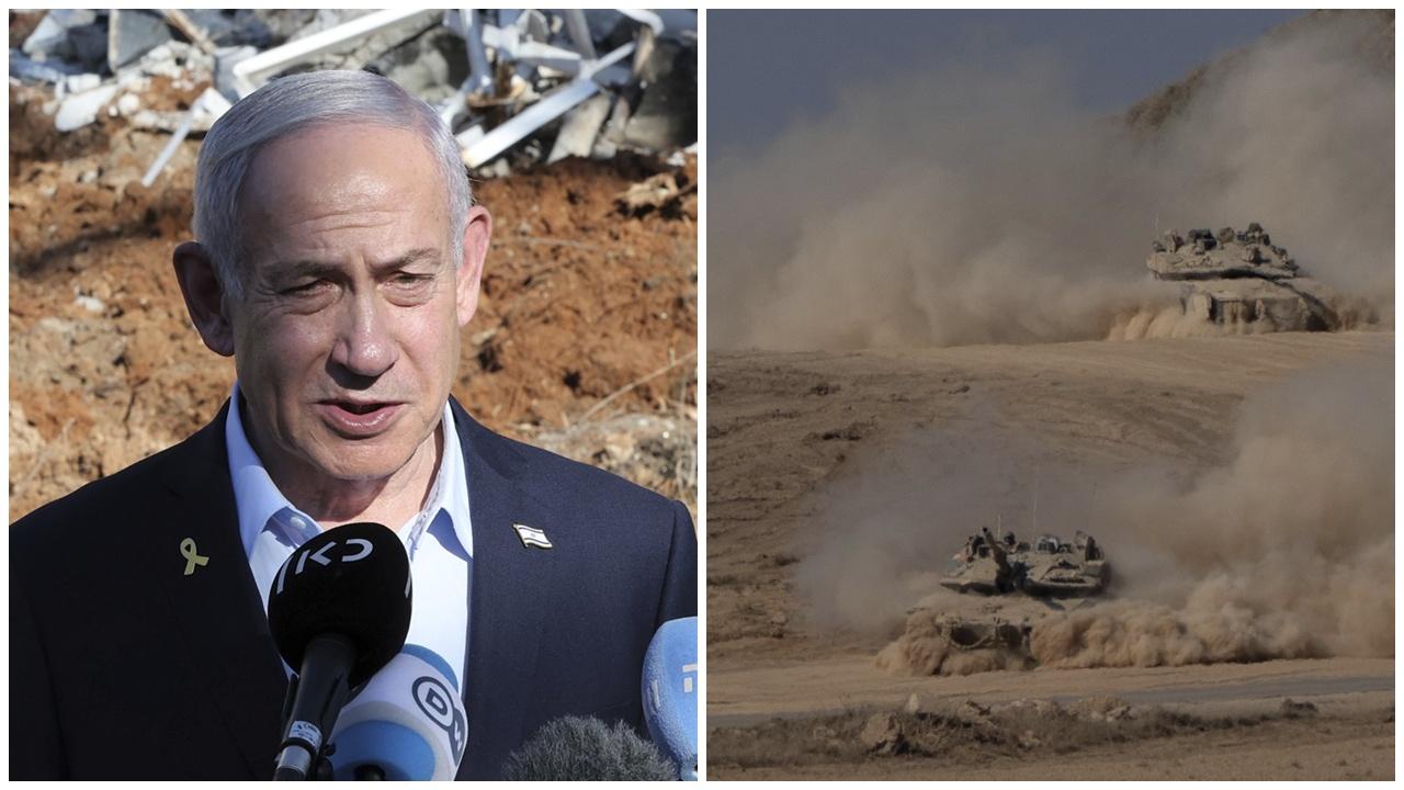 以巴衝突,以軍展開進攻加沙城 ,並通過西岸定居點計劃。(AP)