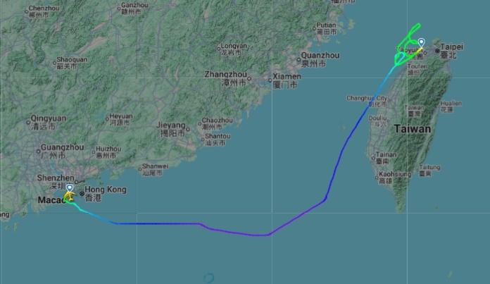 UPS61。(flightradar24.com)