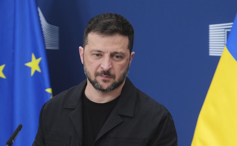 澤連斯基表示,單純從東部撤軍是不可能,北約成員國資格亦不應該由俄羅斯決定。(AP)