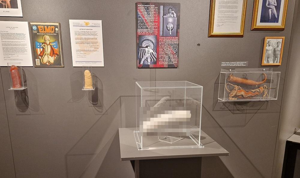 Matt去年12月將巨雕石膏模型送給冰島陰莖博物館收藏與展出。(X)