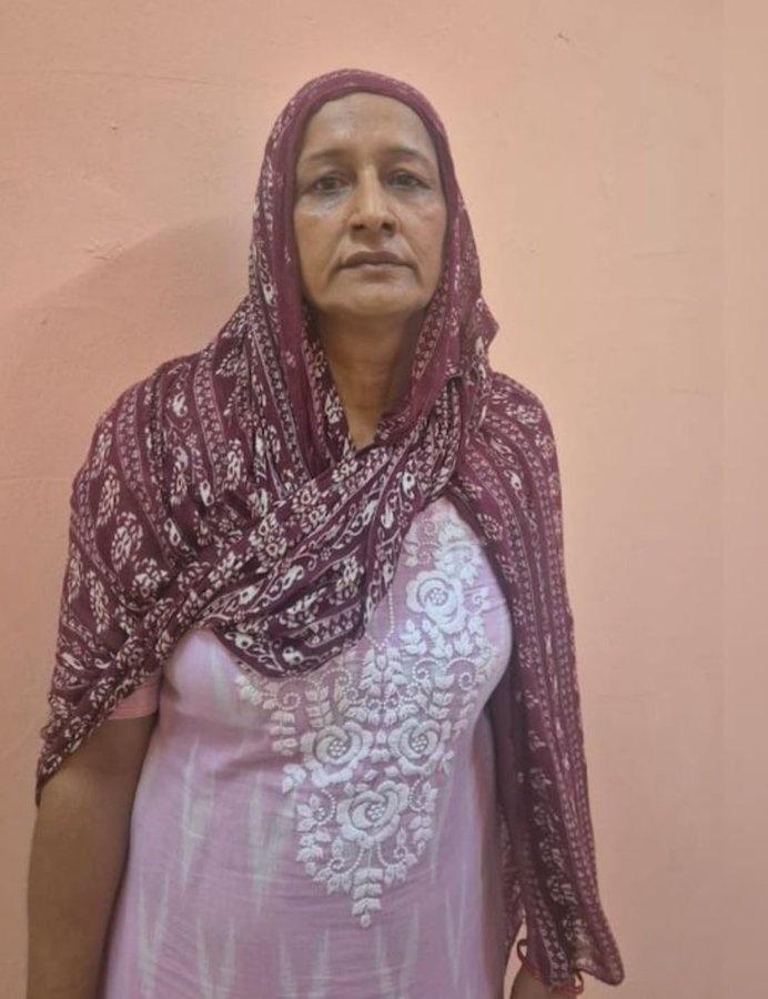 Nikki的家婆,Vipin的母親。(X)