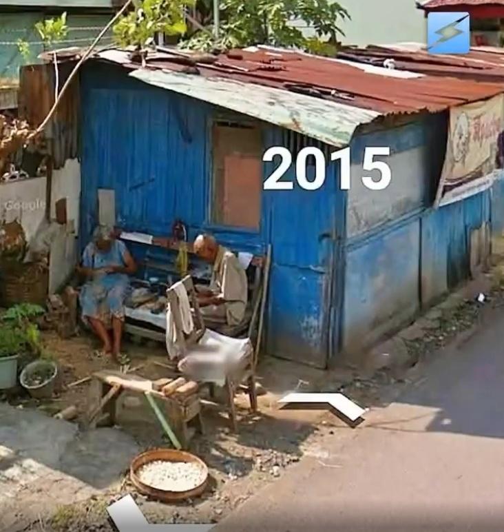 路邊屋被Google街景連拍10年,第3張相已令網民落淚。(X)