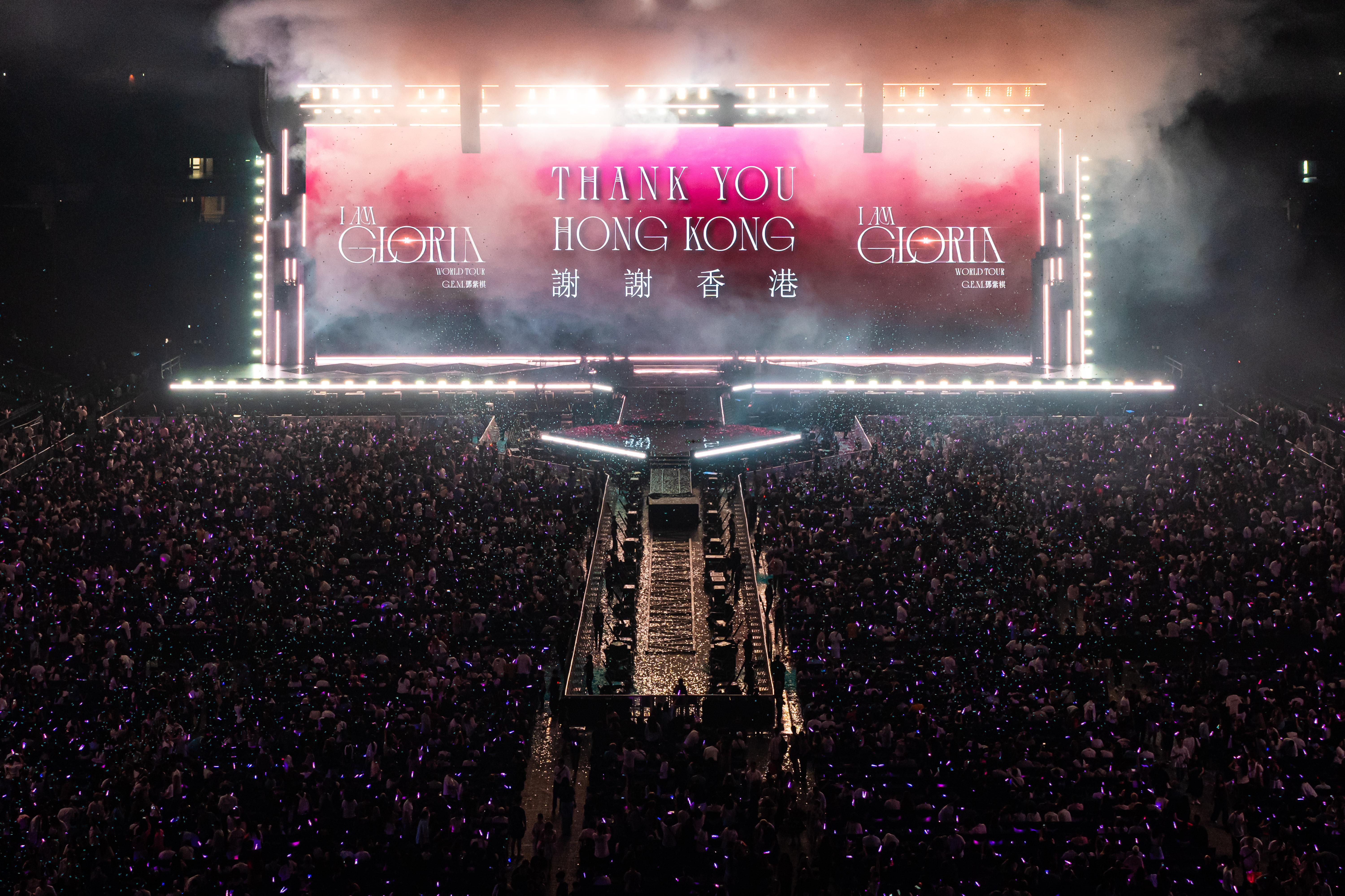 G.E.M.五晚以來,與逾20萬位樂迷共創美好回憶。