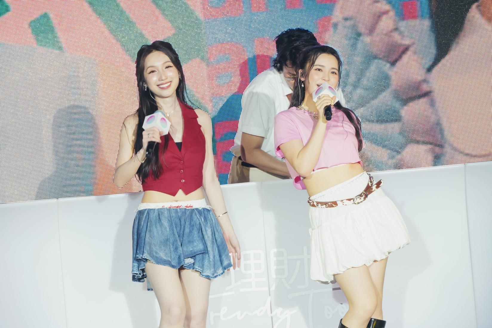 海兒與Chantel獻唱經典high歌《愛情當入樽 x失憶週末》。