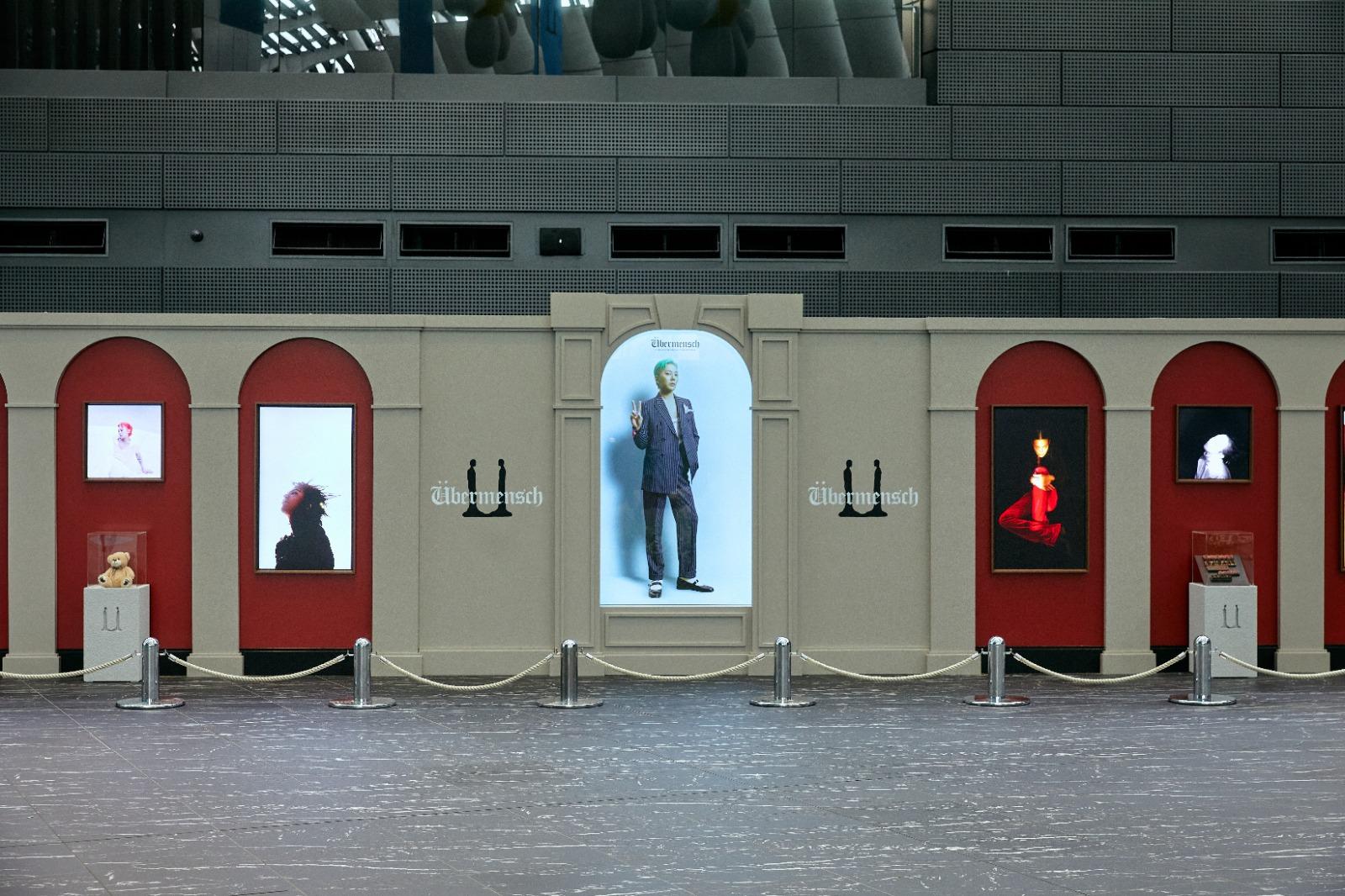 東京站展覽播出的GD影像。