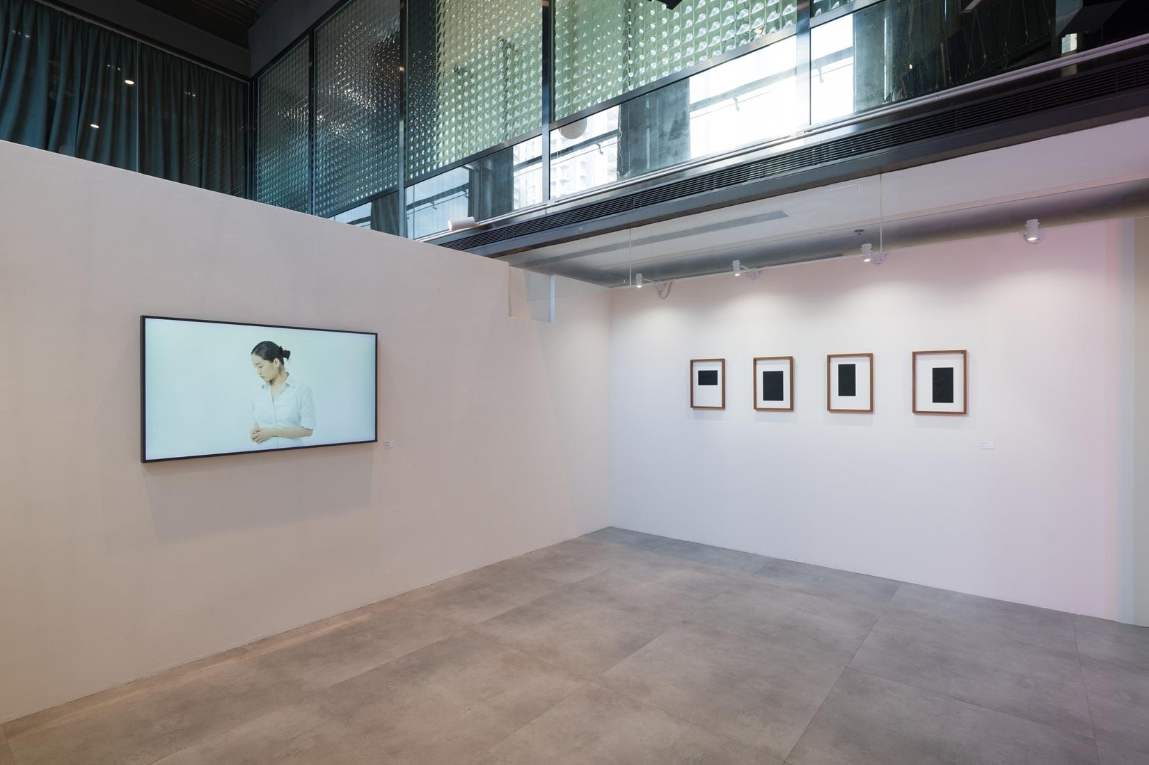 李珠榮作品展覽全景。