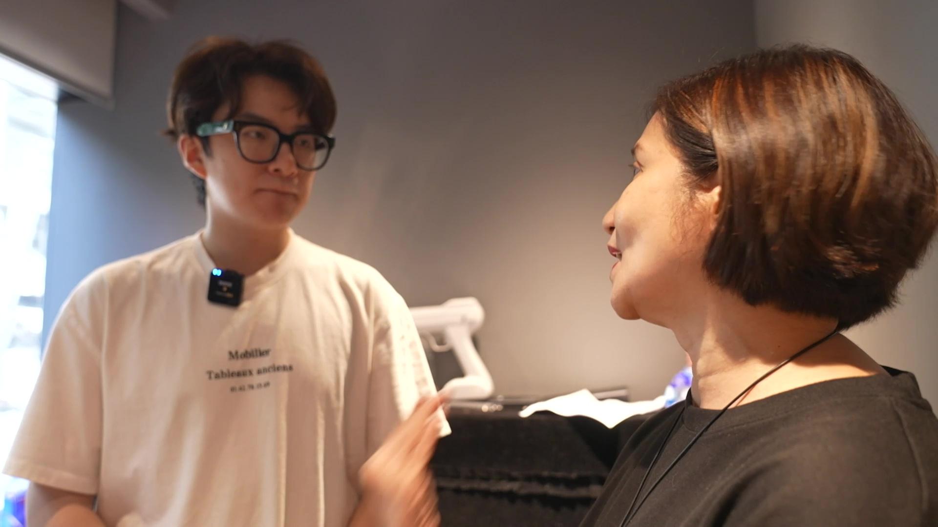 蘇永康請來韋綺姍老師親自指導 Matt。