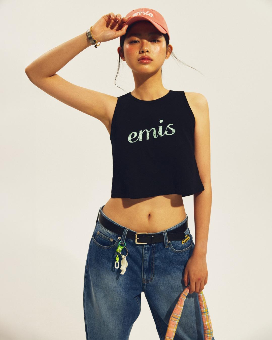 「emis」Logo 背心