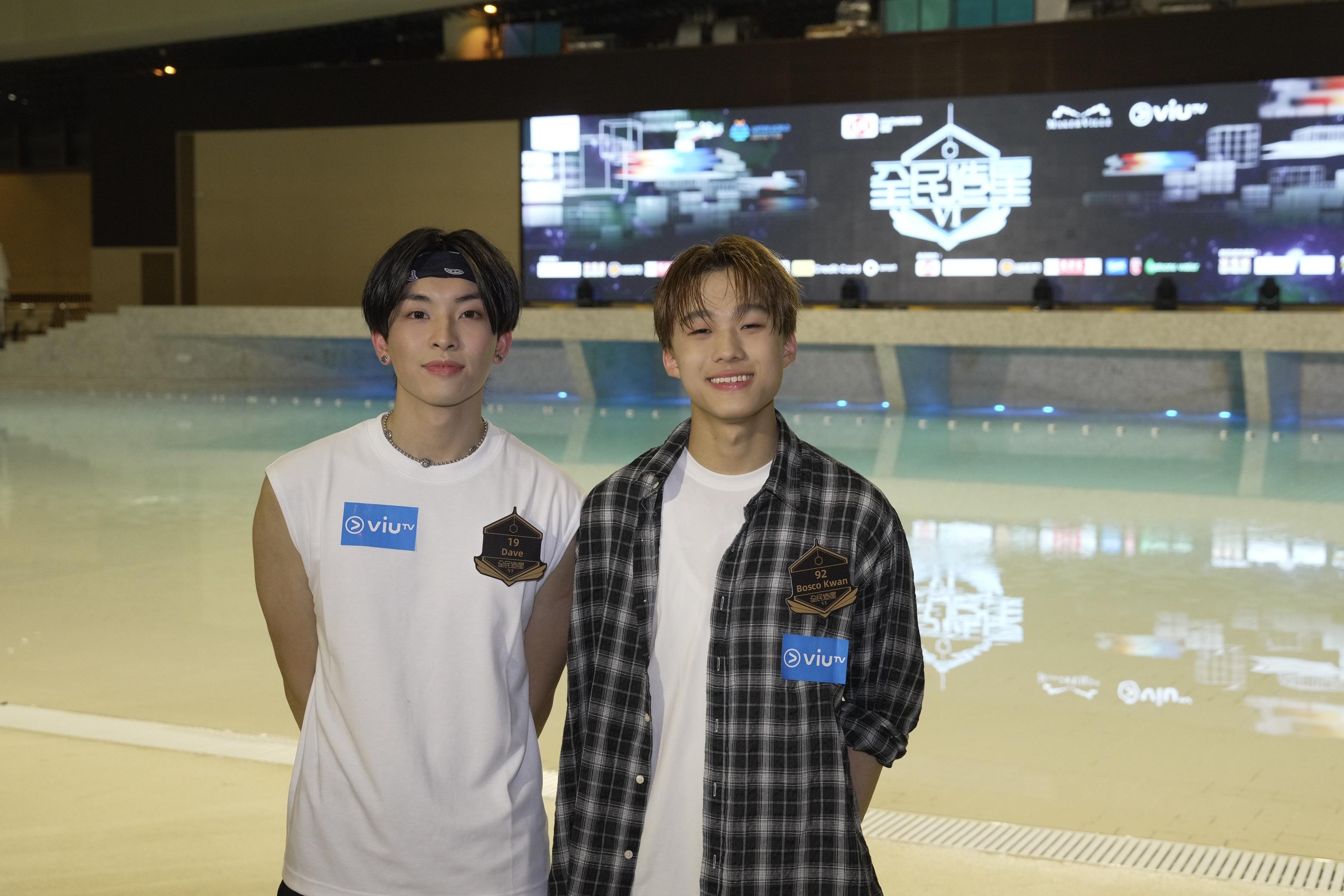 花姐和KK一致睇好19號Dave(左)、92號Bosco Kwan。