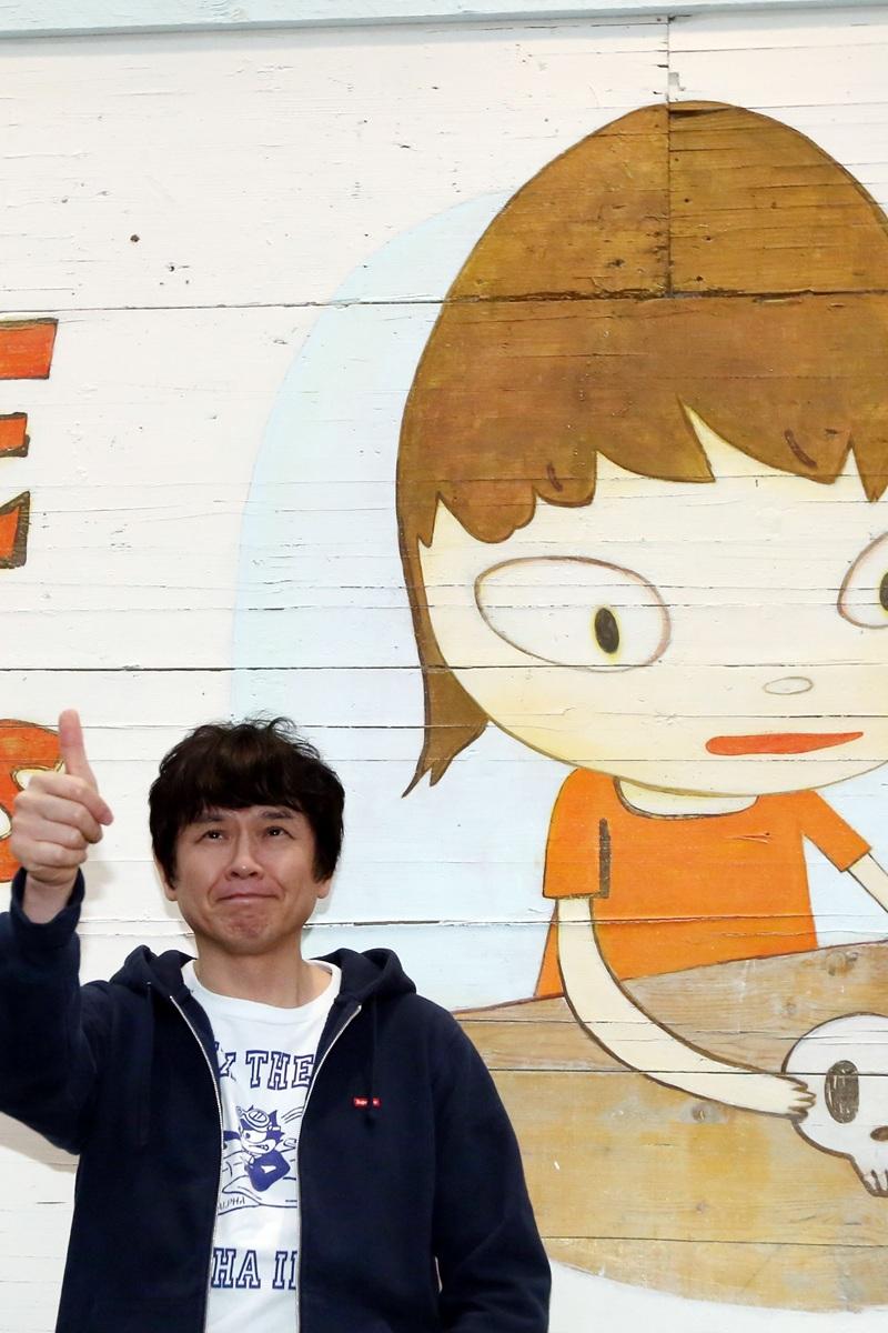 奈良美智畫中的小女孩,就是他的童年回憶。