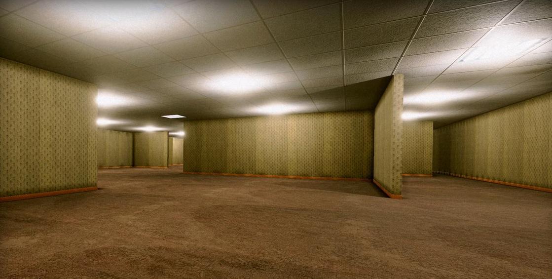 backrooms每到一處也有不同光暗,入口多彎角更多,令人難料之後會發生甚麼。