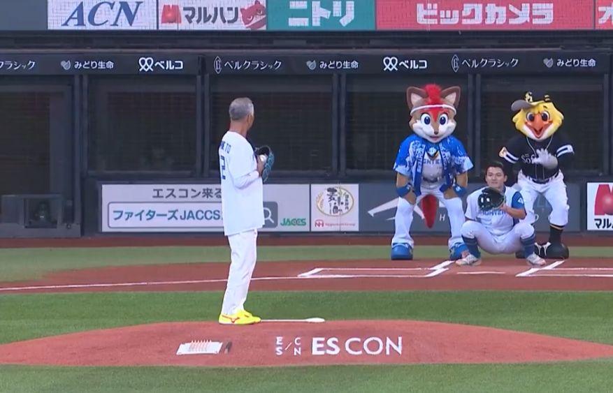 杜琪峯現身北海道任開球禮嘉賓