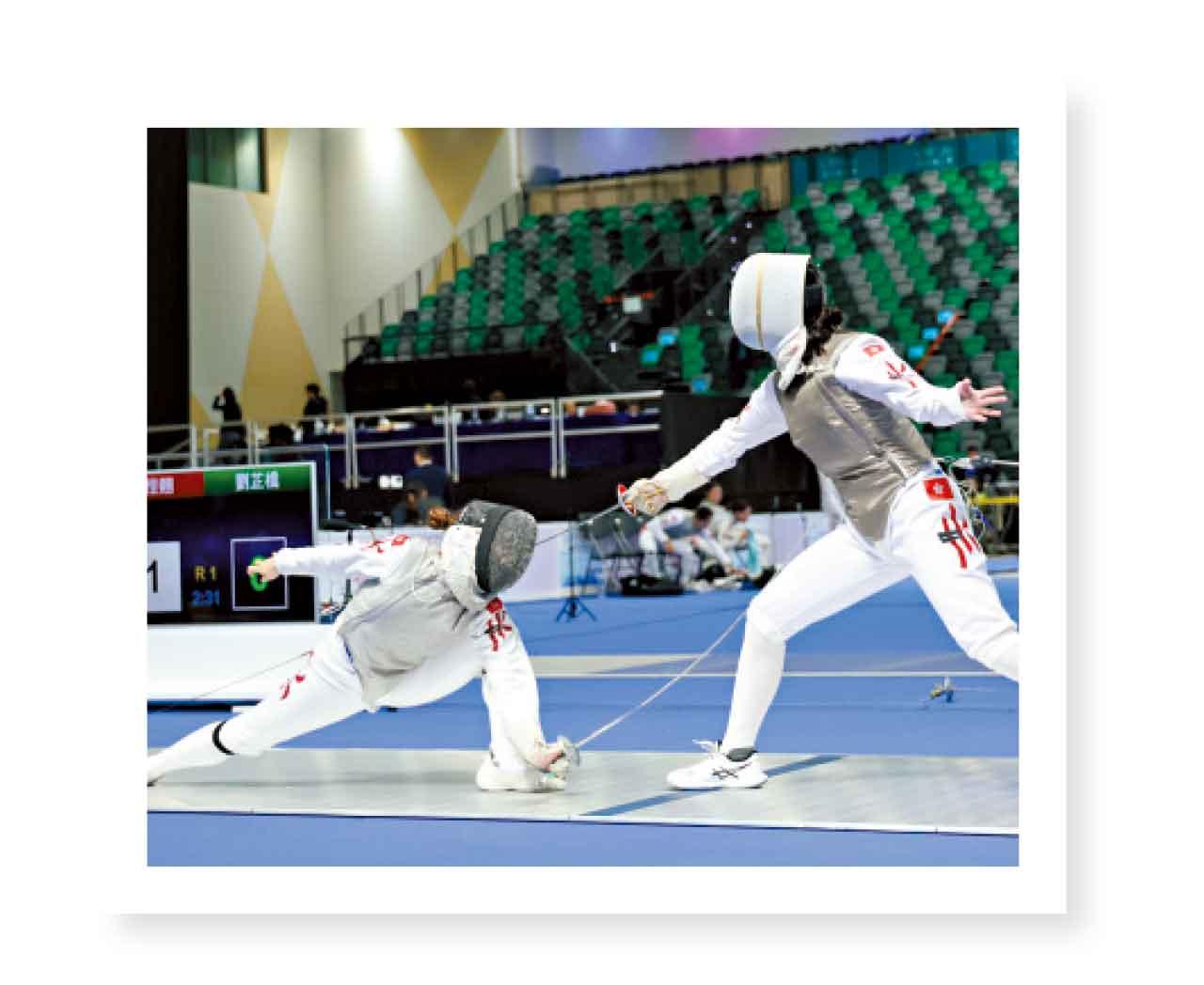 全運會 本港早前就多個承辦的項目舉行測試賽