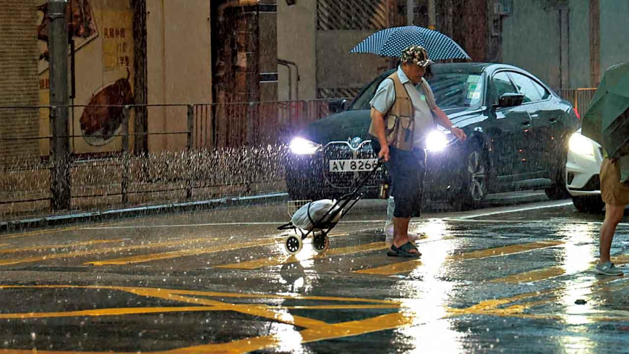 天文台三周內發出第5次黑雨信號