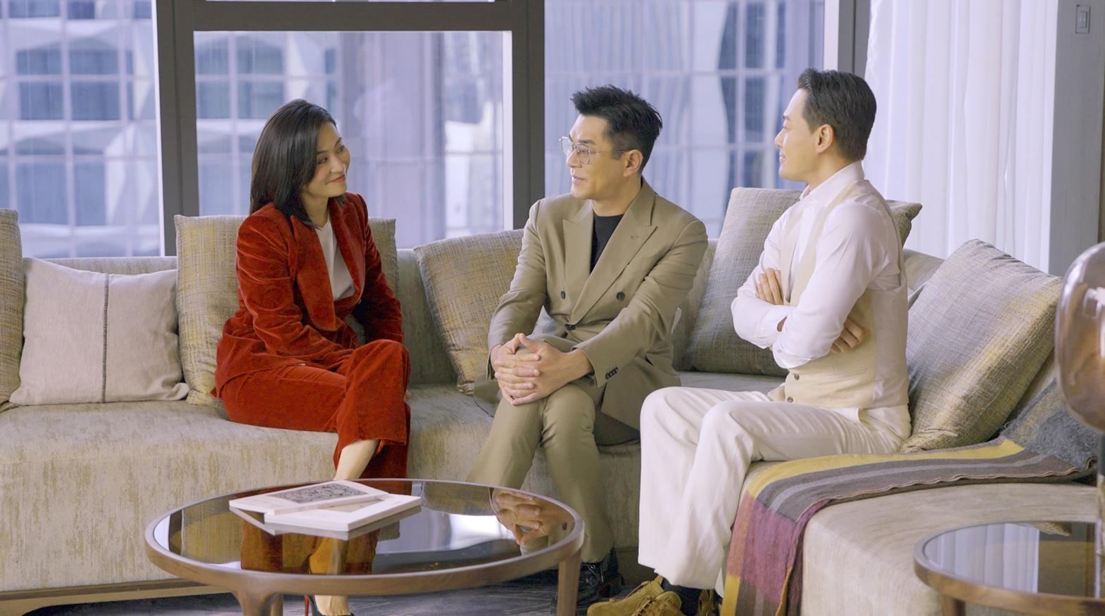 3人互「窒」的場面,十分有愛。