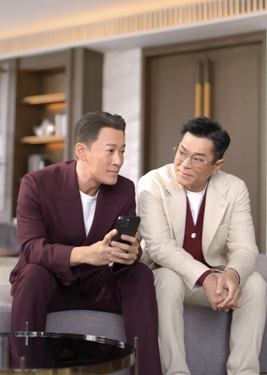 林峯感謝古老闆在他事業樽頸位時,提議他換跑道到影圈發展。