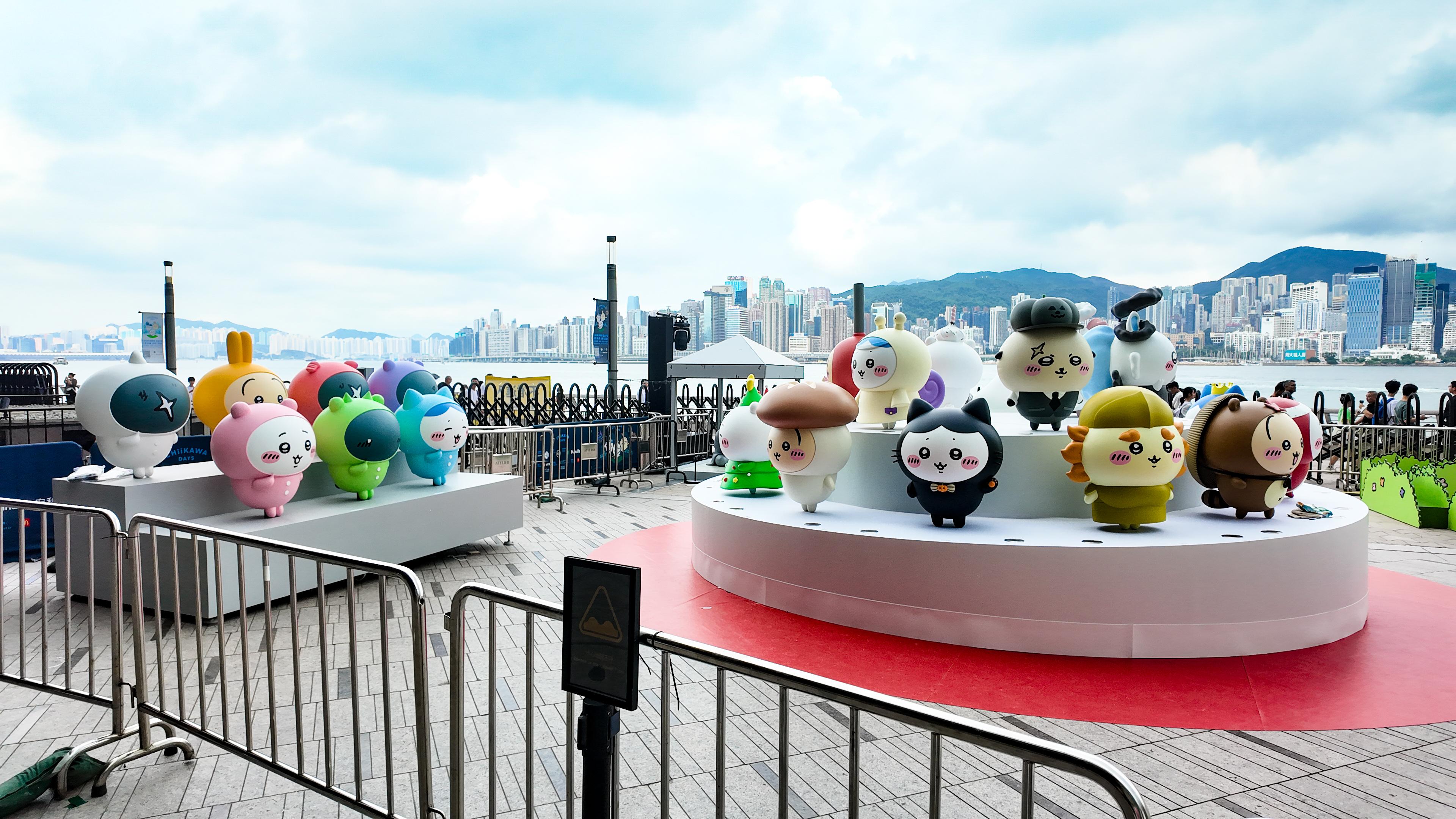 CHIIKAWA DAYS大型特展8月1日至8月24日在尖沙咀舉行。(中通社)